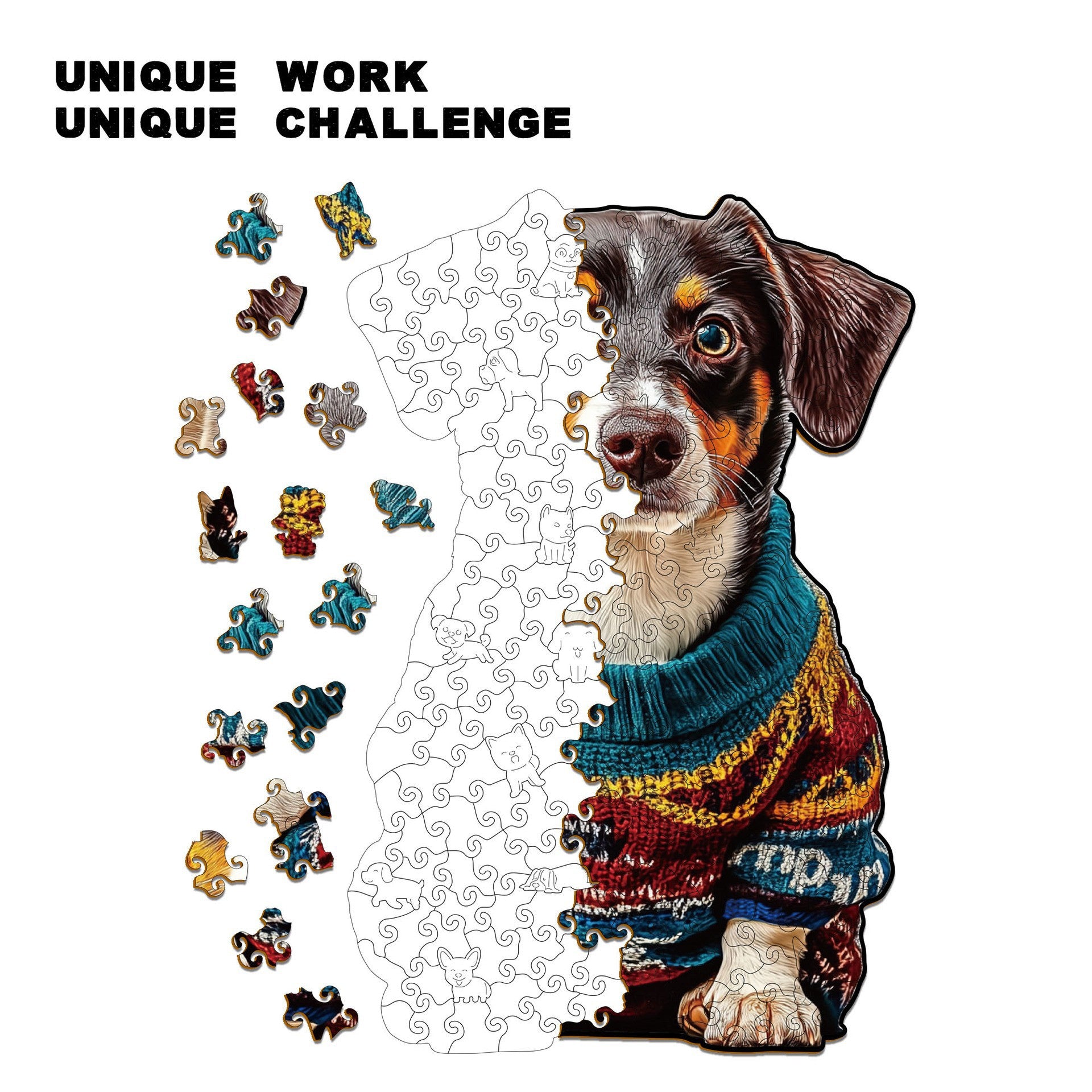 Plymagic Puzzle - Pectoral dog