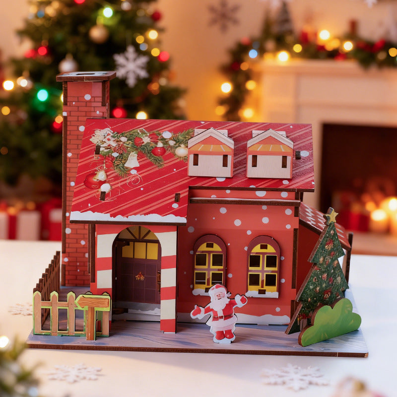Christmas cabin