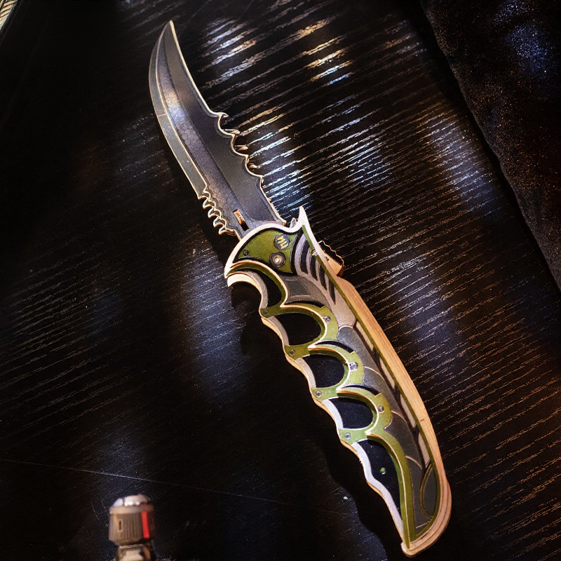 Plymagic Assembly Model - Wooden Butterfly Knife