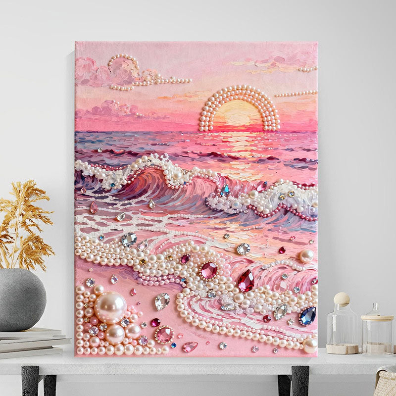 Plymagic DIY Pearl Art - Diamond painting
