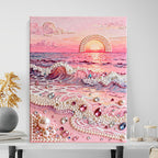 Plymagic DIY Pearl Art - Diamond painting