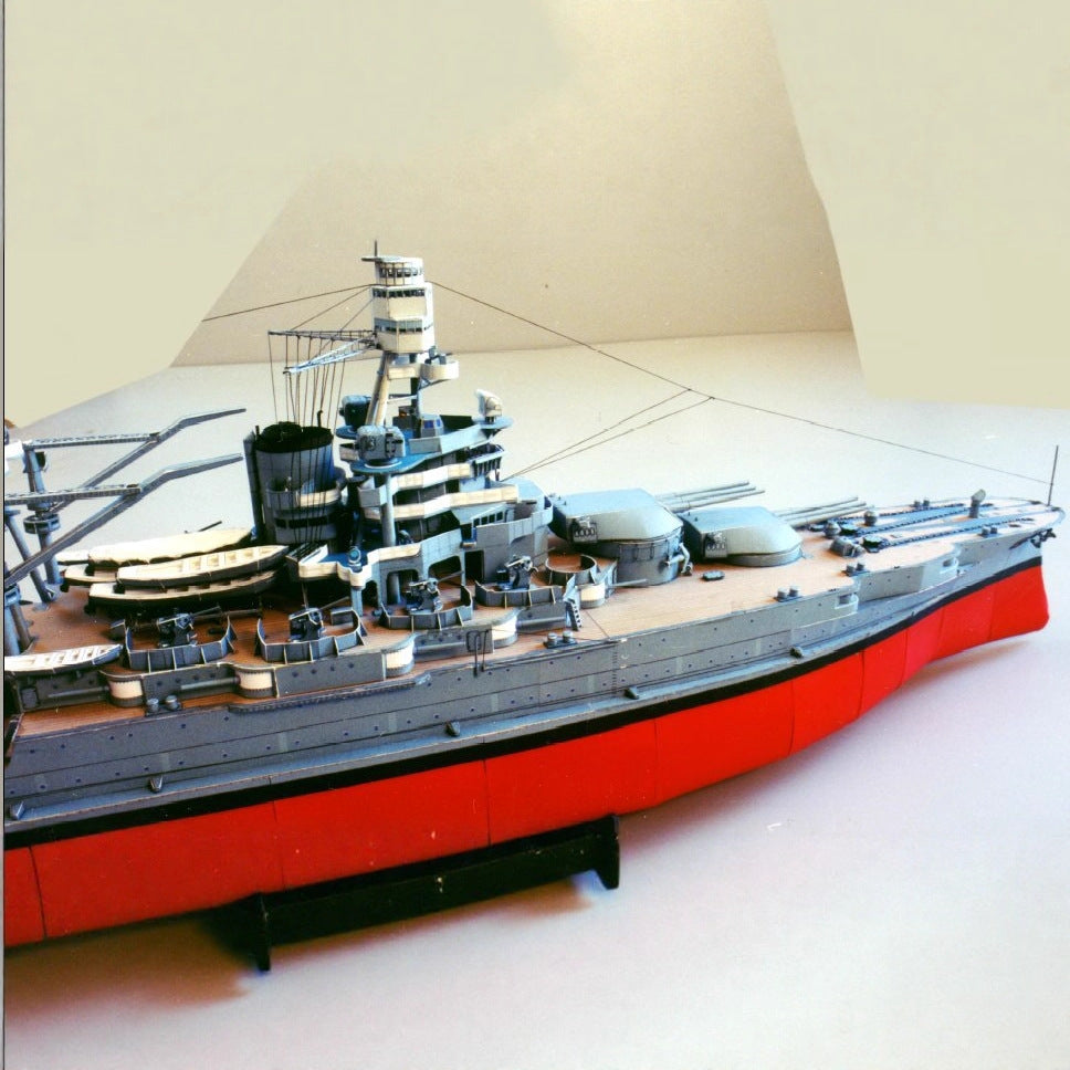 Plymagic Assembly Model - USS Texas Battleship V2