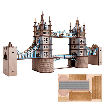Plymagic Assembly Model - London Tower Bridge