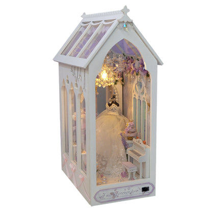 Plymagic DIY Book Nook - Romantic Wedding Dress