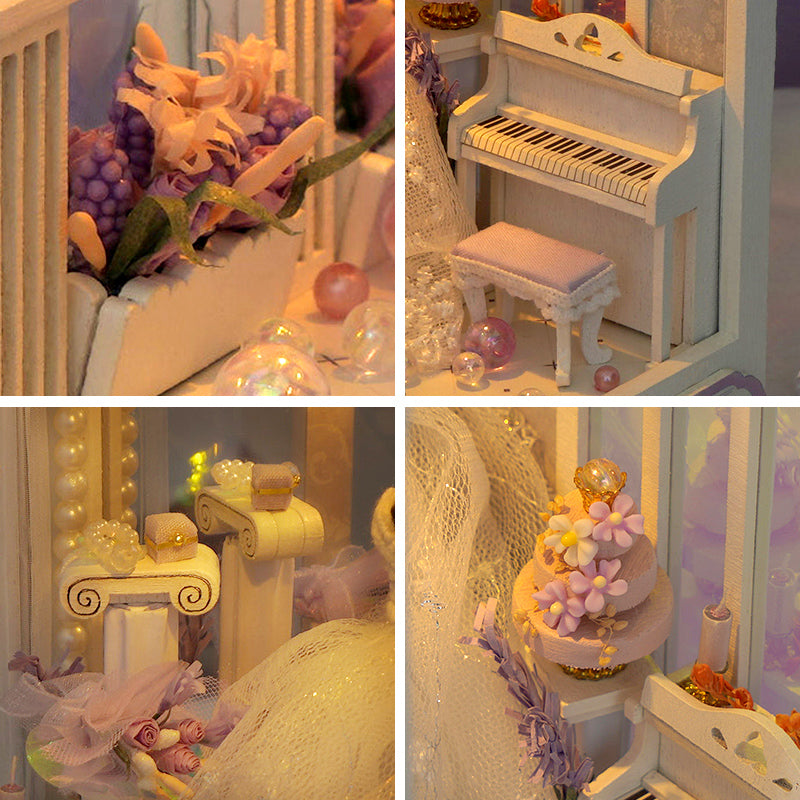 Plymagic DIY Book Nook - Romantic Wedding Dress