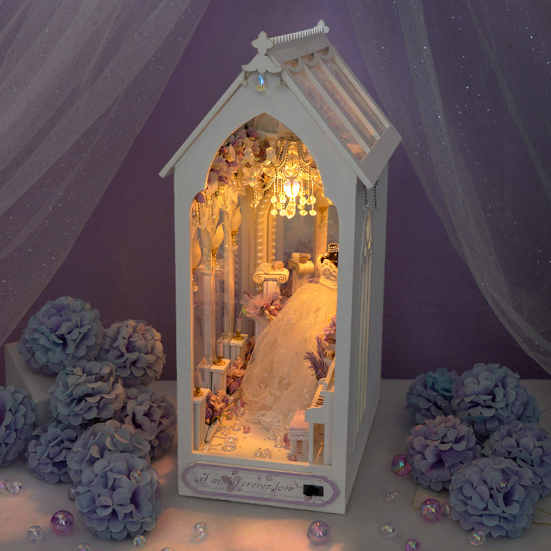 Plymagic DIY Book Nook - Romantic Wedding Dress