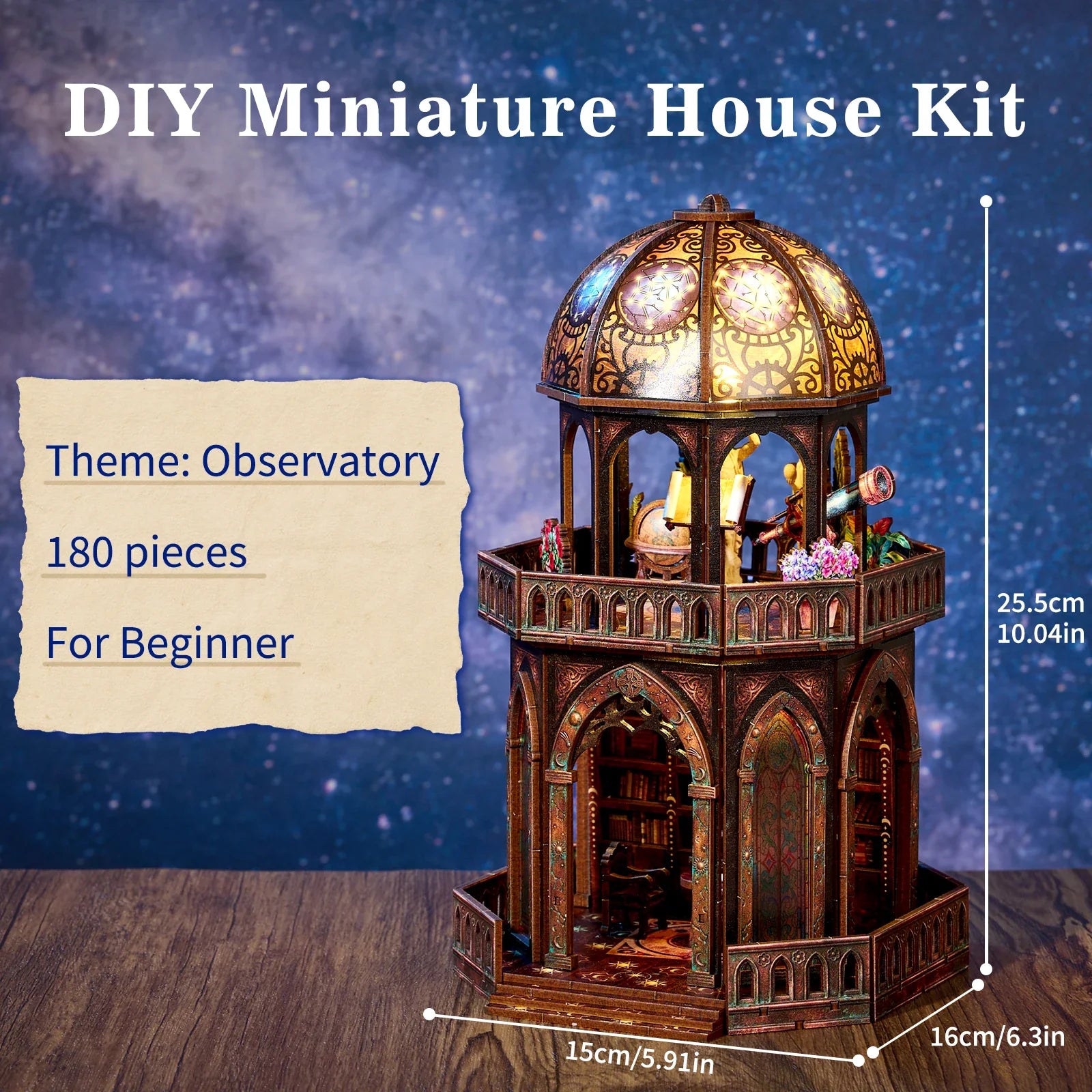 Plymagic DIY Book Nook - Observatory Secondary image