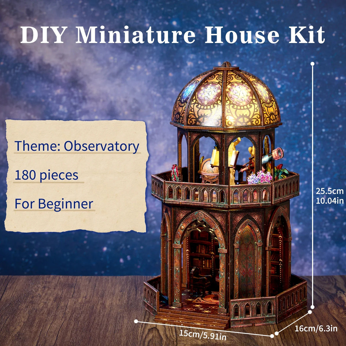 Plymagic DIY Book Nook - Observatory