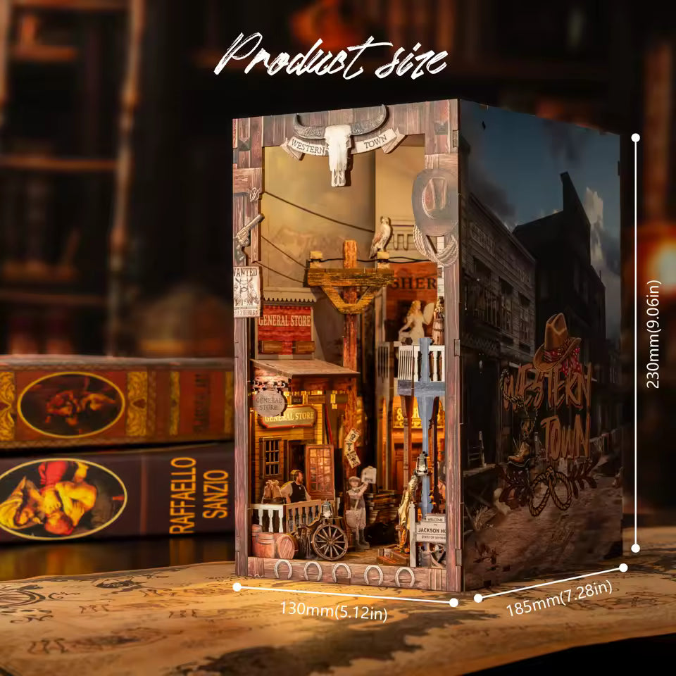 Plymagic DIY Book Nook - Wild West Saloon