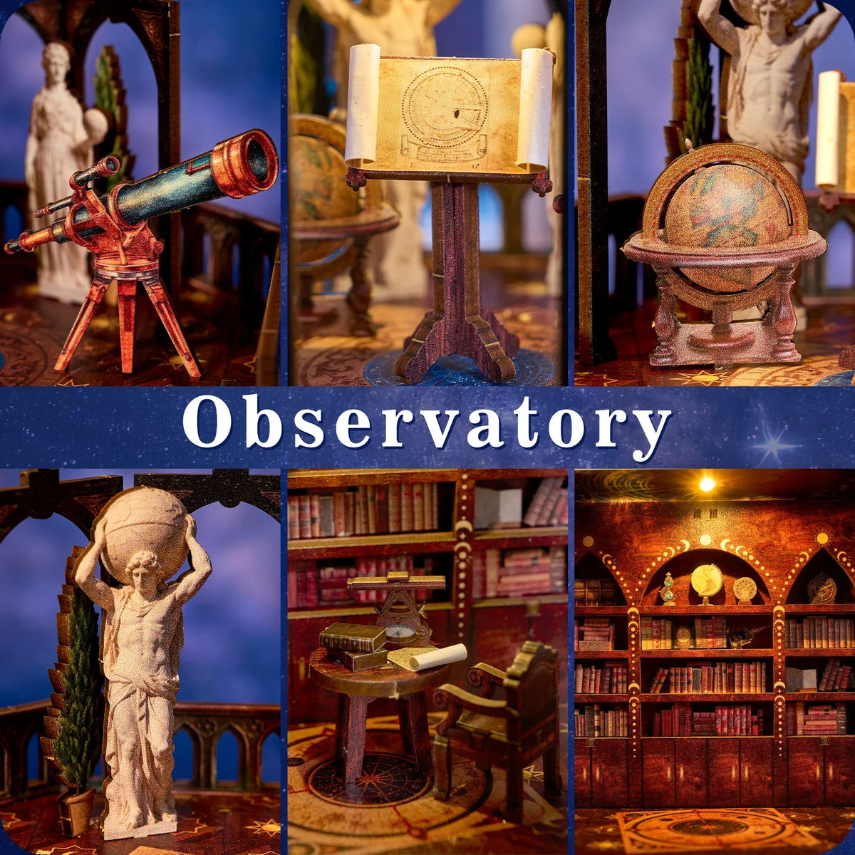 Plymagic DIY Book Nook - Observatory