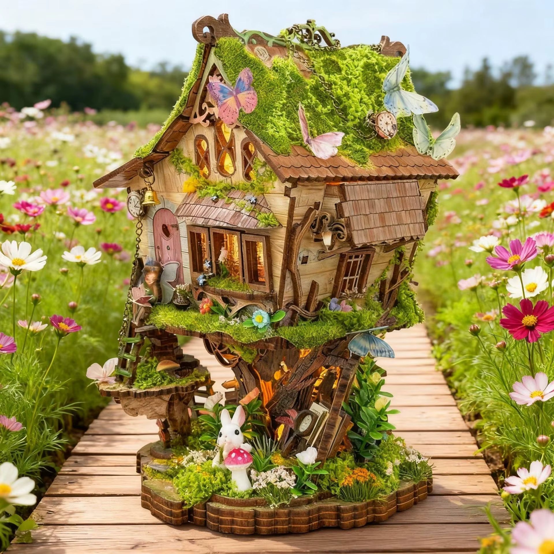 Plymagic DIY Mini House - Bramblebrook Treehouse