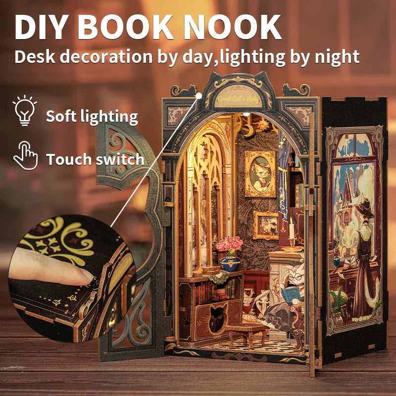 Plymagic DIY Book Nook - Aristocat's Study