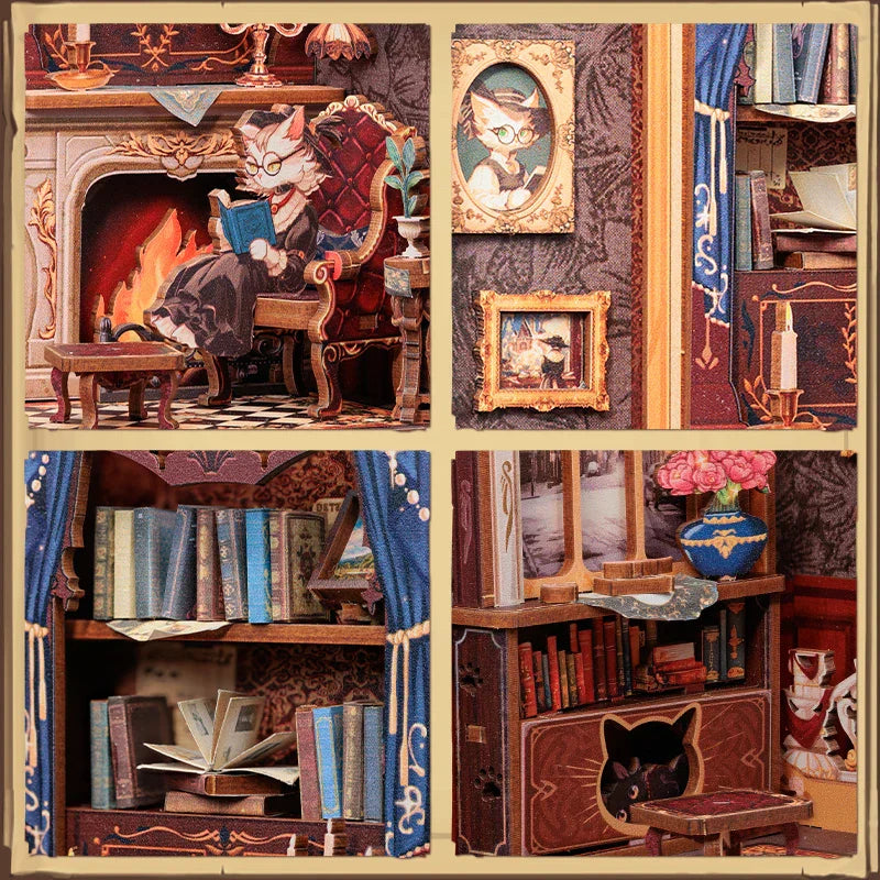 Plymagic DIY Book Nook - Aristocat's Study