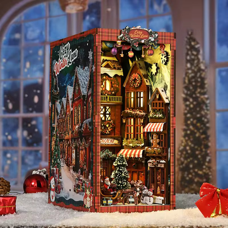 Plymagic DIY BookNook - Merry Market Lane