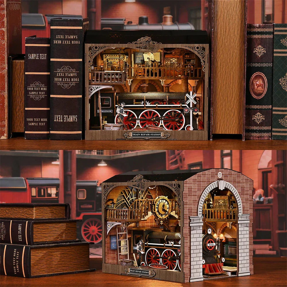 Plymagic DIY Mini House - Locomotive Works