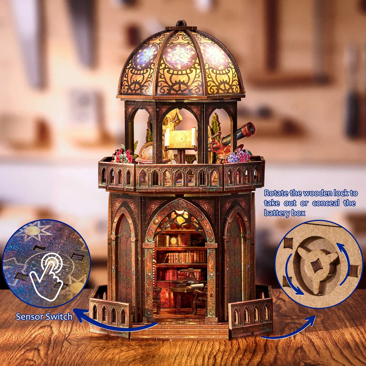 Plymagic DIY Book Nook - Observatory