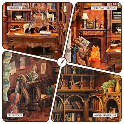 Plymagic DIY Book Nook - Timekeeper's Library