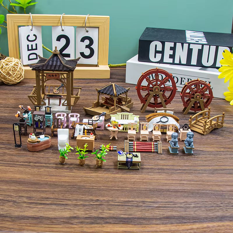 Plymagic DIY Mini House - Blossom Latern Pavilion