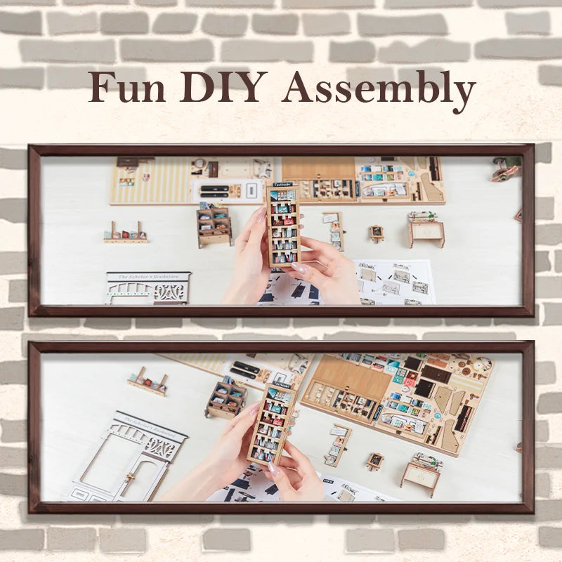 Plymagic DIY Book Nook - Local Bookstore