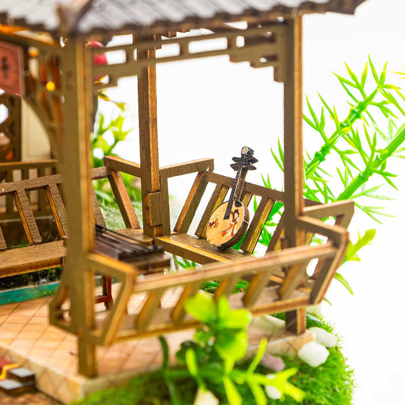 Plymagic DIY Mini House - Blossom Latern Pavilion