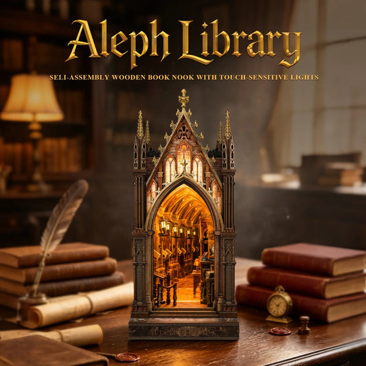 Plymagic DIY Book Nook -  Aleph Library
