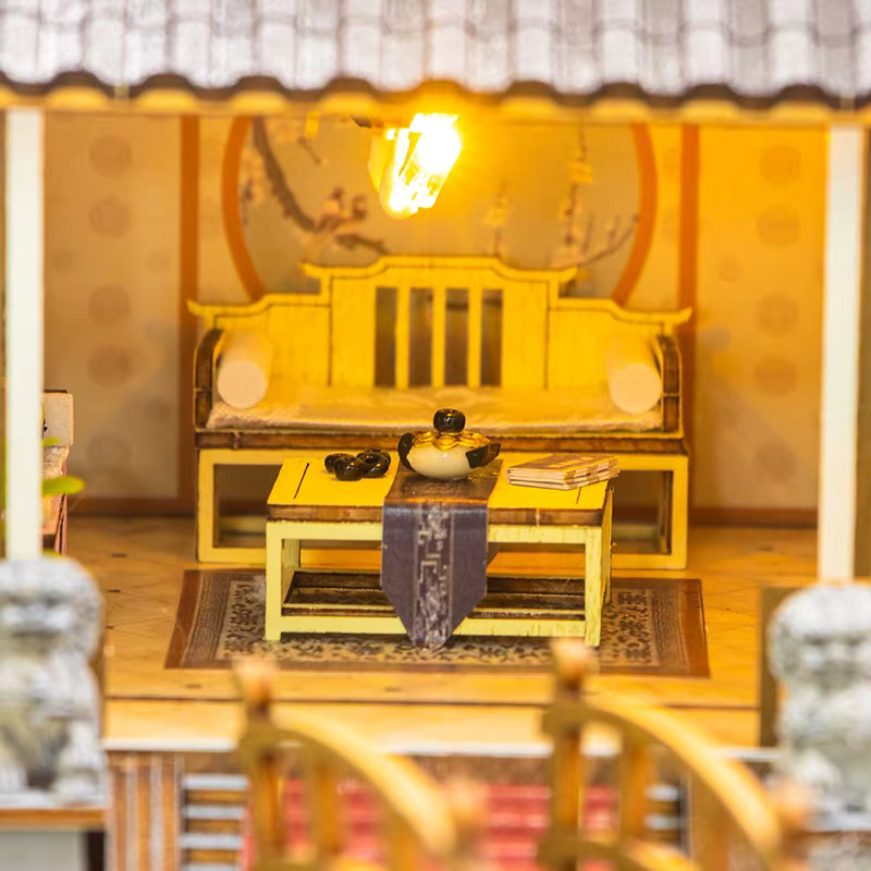 Plymagic DIY Mini House - Blossom Latern Pavilion