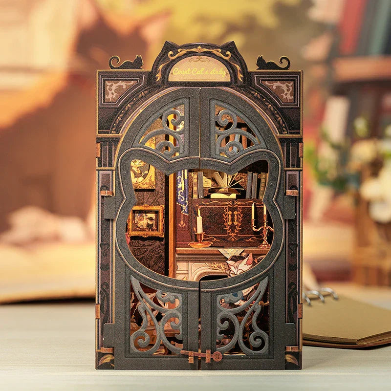 Plymagic DIY Book Nook - Aristocat's Study Secondary image