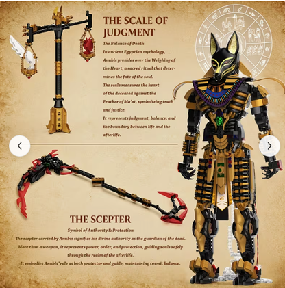 Plymagic Assembly Model - The Myth of Anubis