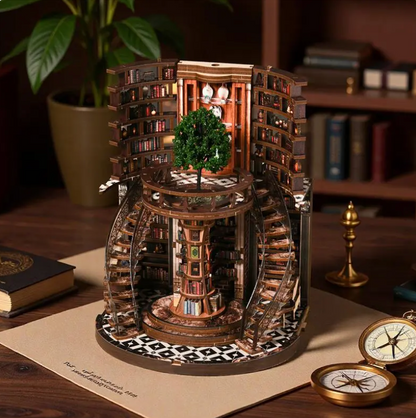 Plymagic DIY Book Nook - Wisdom Ring Book Repository