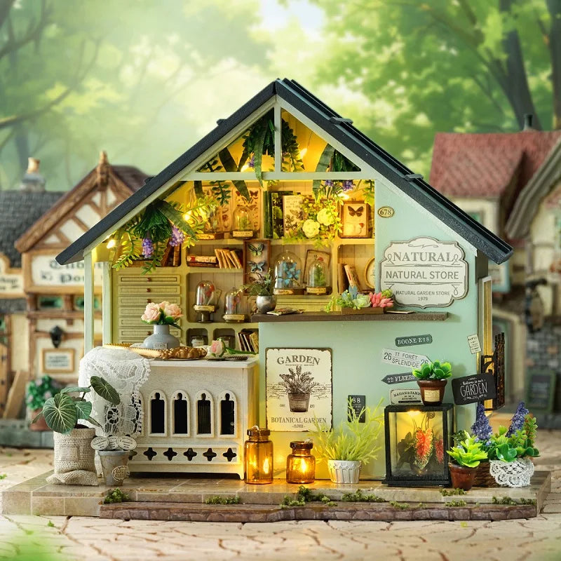 Plymagic DIY Mini House - Plant Nursery