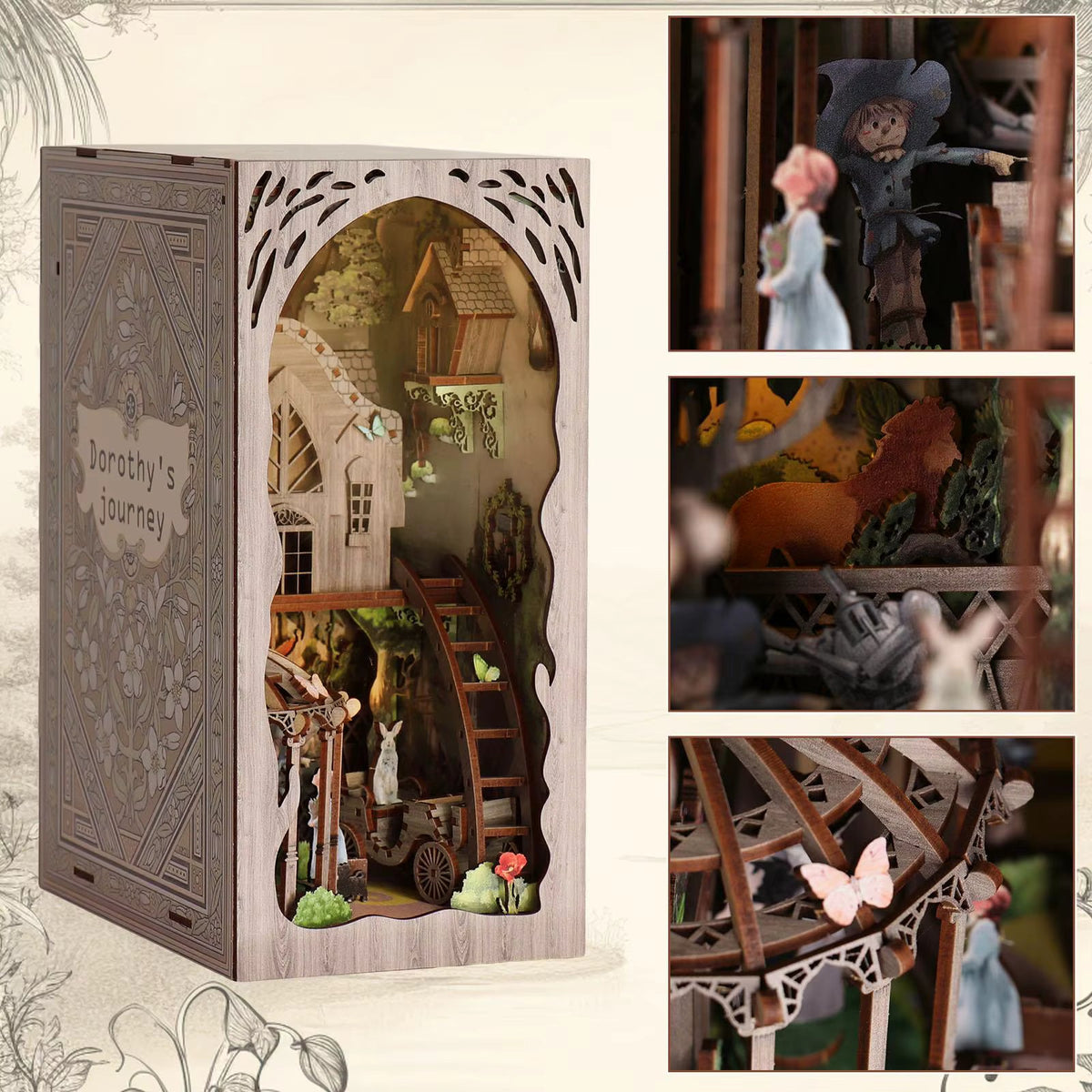 Plymagic DIY Book Nook - Woodland Tales