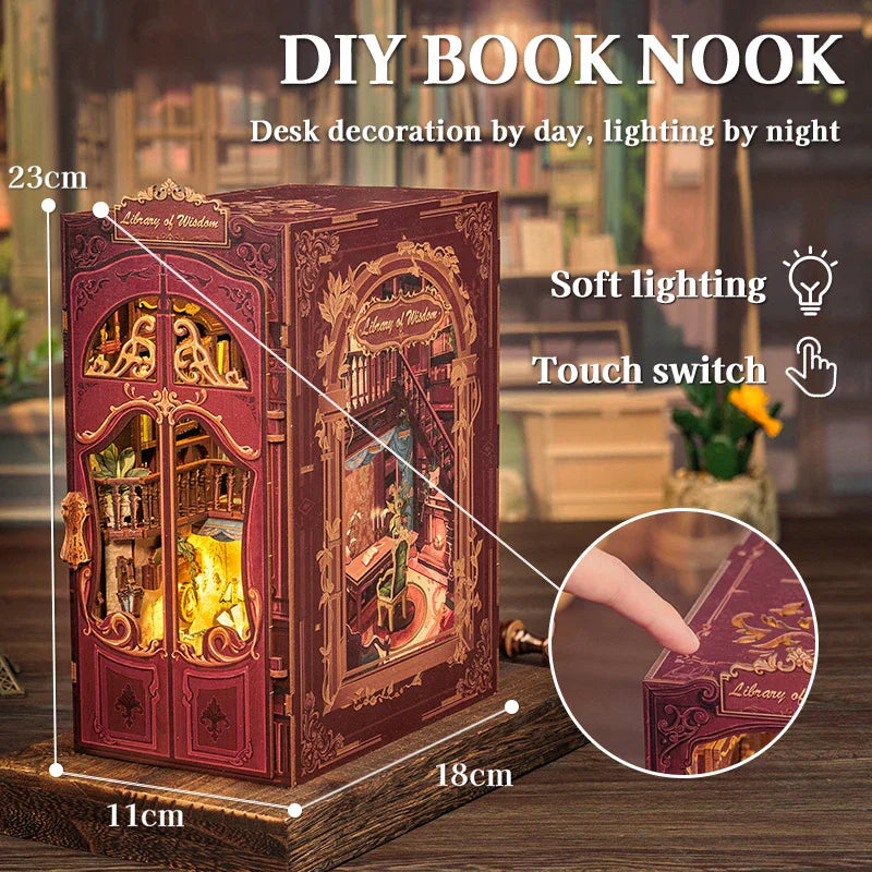 Plymagic DIY Book Nook - Chronicles Sanctuary