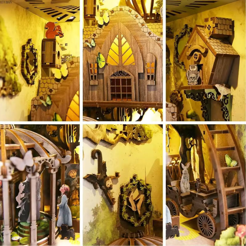 Plymagic DIY Book Nook - Woodland Tales