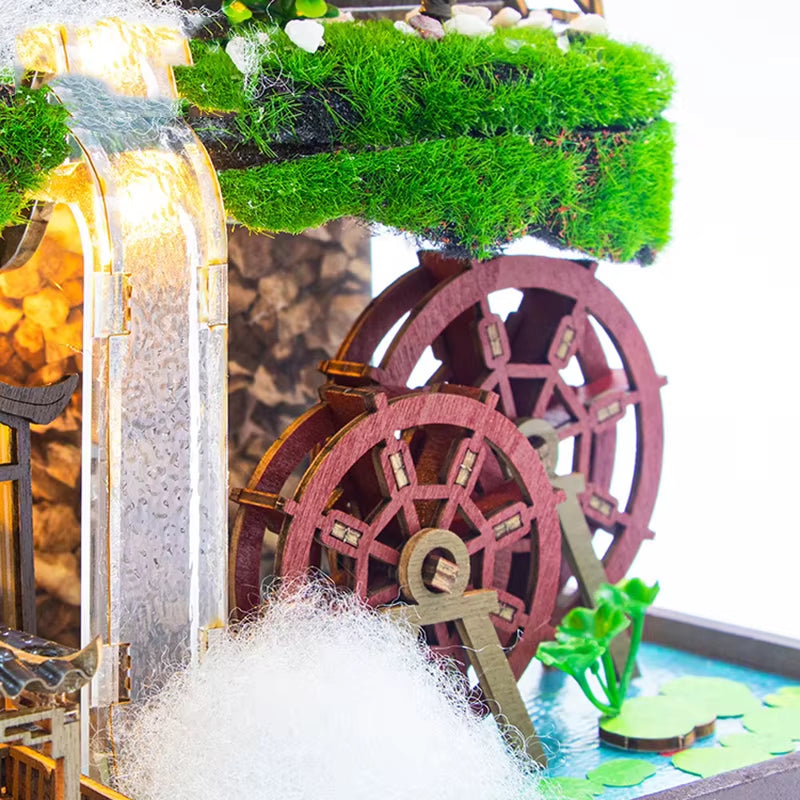 Plymagic DIY Mini House - Blossom Latern Pavilion