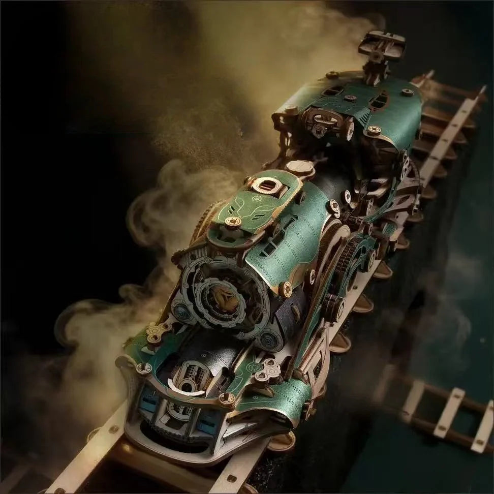 Plymagic Assembly Model - Steampunk Train