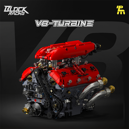 Plymagic Assembly Model - V8 Turbo Engine