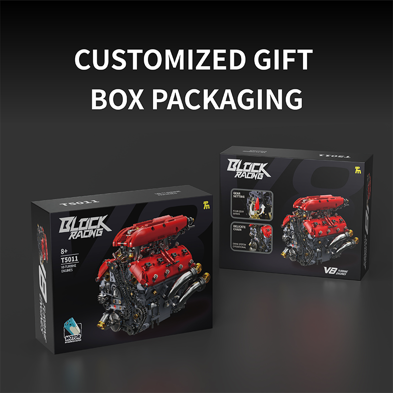 Plymagic Assembly Model - V8 Turbo Engine