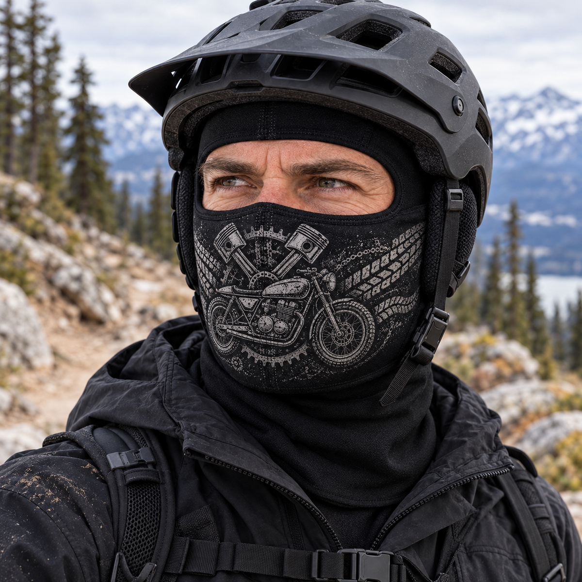 ❄️ Winter Fleece Balaclava – Under-Helmet Warmth