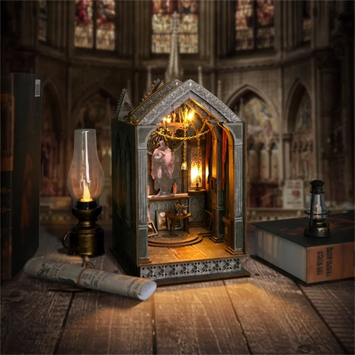 Plymagic DIY Book Nook -  Quiet Night Prayer