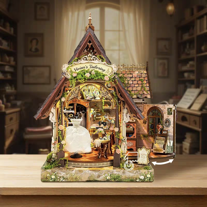 Plymagic DIY Mini House - Dream Dress Studio