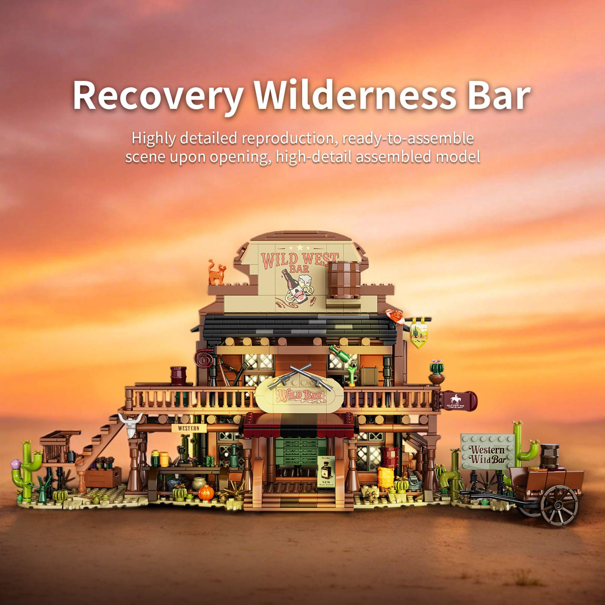 Plymagic Assembly Model - The Western Bar