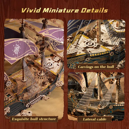 Plymagic Assembly Model - Pirate Ship