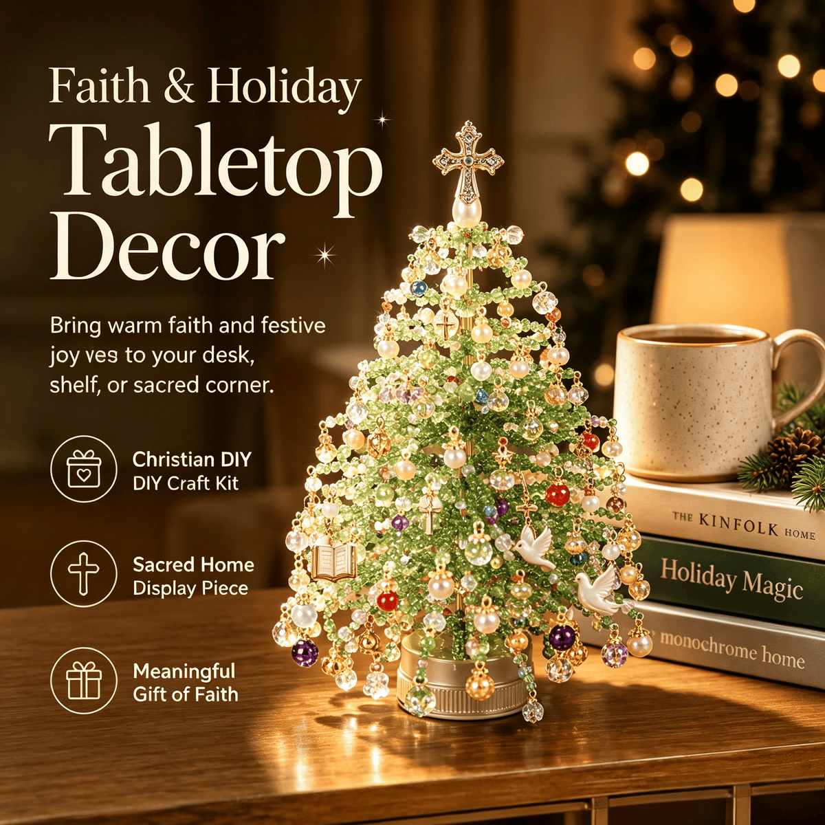 Plymagic DIY Pearl Art - Beaded Christmas Tree🎅