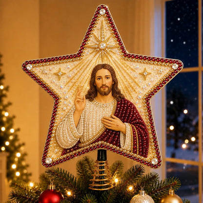 Plymagic DIY Pearl Art Tree Topper - ✝️ The Birth of Jesus
