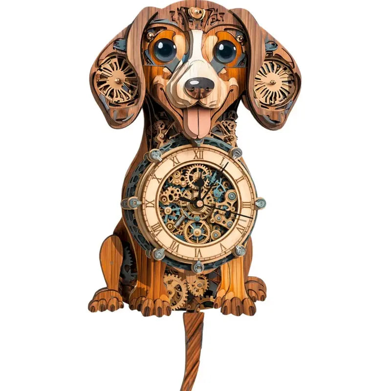 Plymagic DIY Assembled Clock - Animal Series