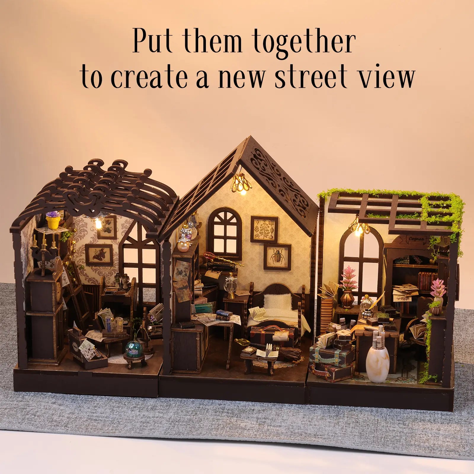 Plymagic DIY Book Nook -  Magic Bookshelf Series