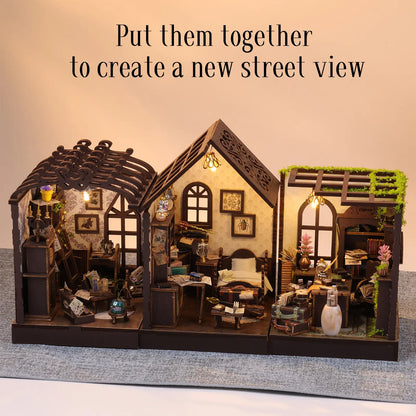 Plymagic DIY Book Nook -  Magic Bookshelf Series