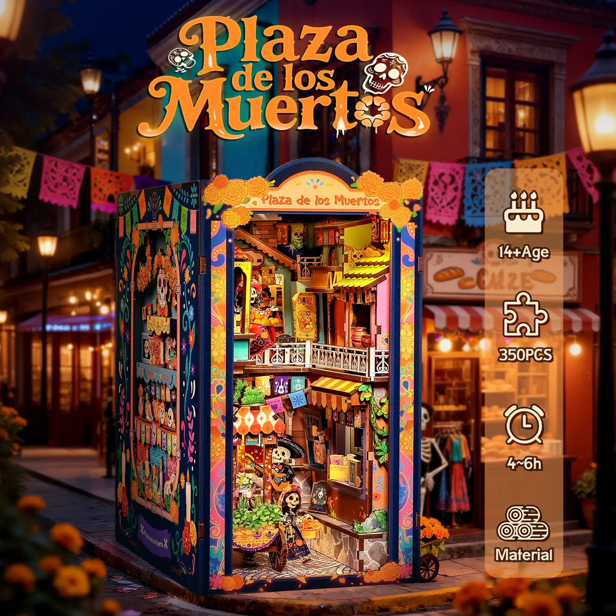 Plymagic DIY BookNook - Plaza de Los Muertos