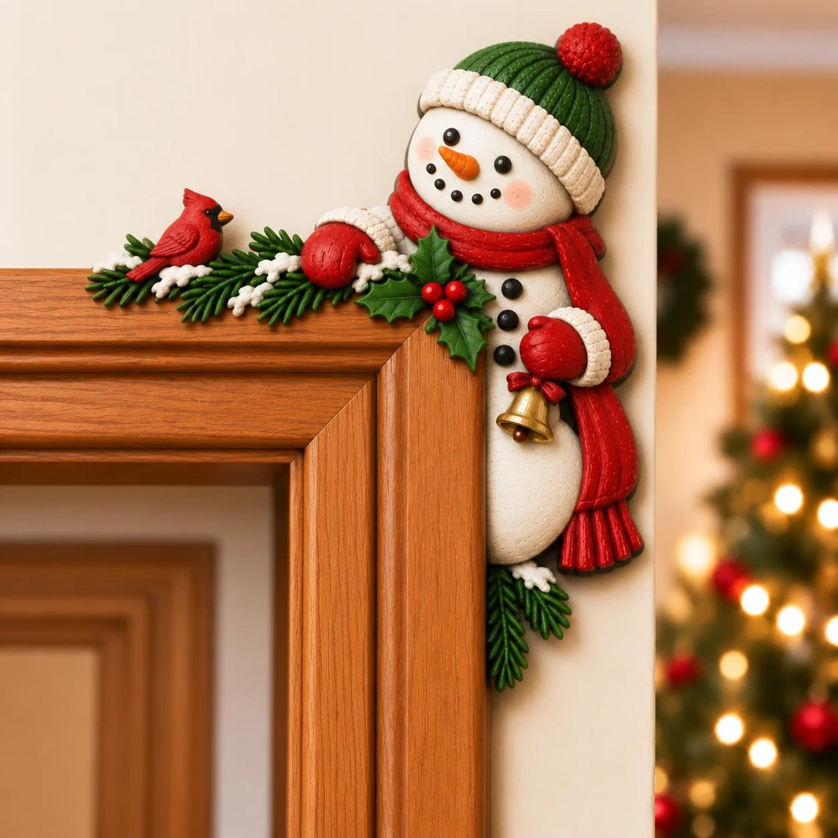 🎅Christmas Peekaboo Door Frame Corner Decor