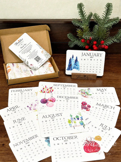 ✨Early Holiday Sale 50% OFF🌱Eco-Friendly Plantable “Timeless” Seed Calendar 2027